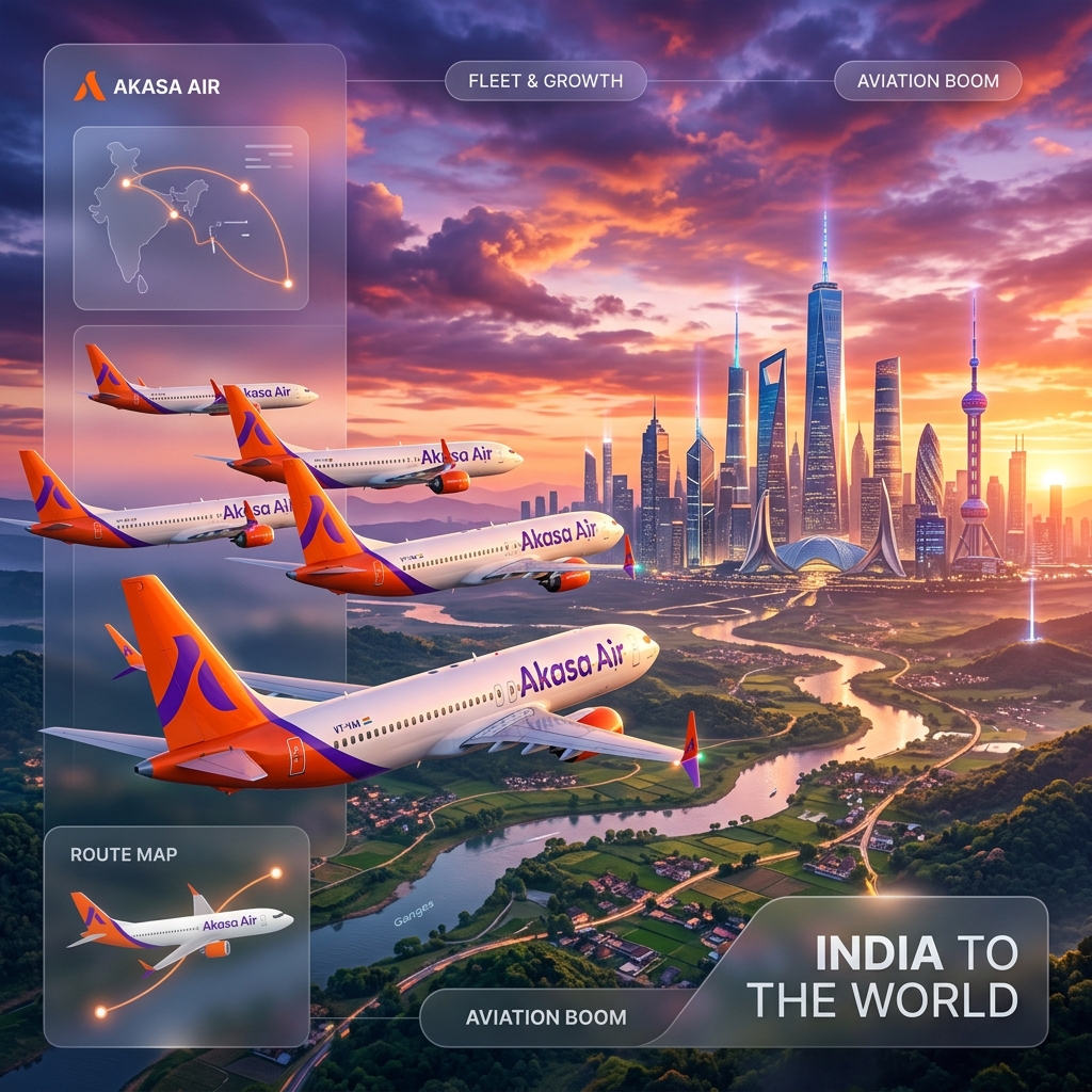 BIG UPDATE 🚨 New King of Indian Skies? Akasa's Massive Plan