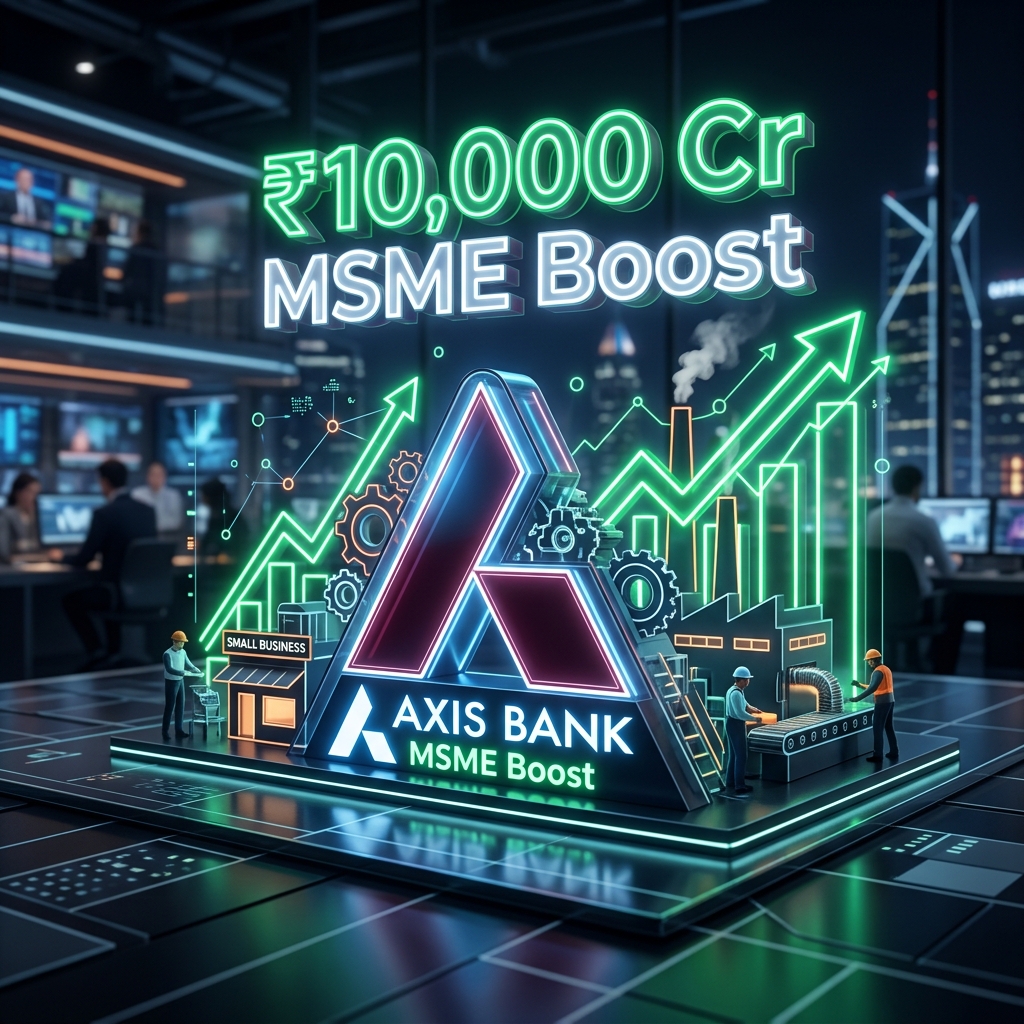 Axis Bank का महा-विस्तार: MSMEs के लिए ₹10,000 करोड़ का बड़ा लोन फंड और ECLGS 5.0 का पूरा सच