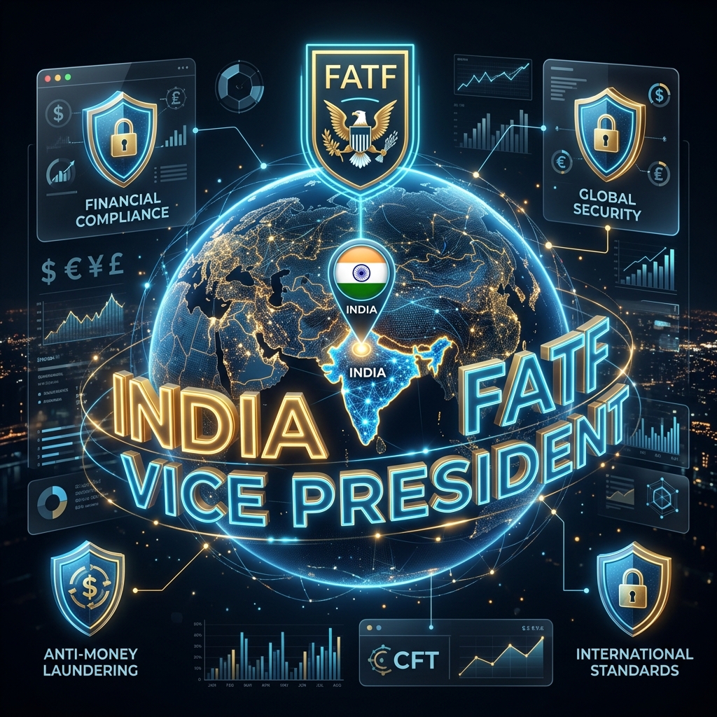 वैश्विक वित्त में भारत का डंका: FATF का उपाध्यक्ष बना भारत, जानें अर्थव्यवस्था पर इसके फायदे