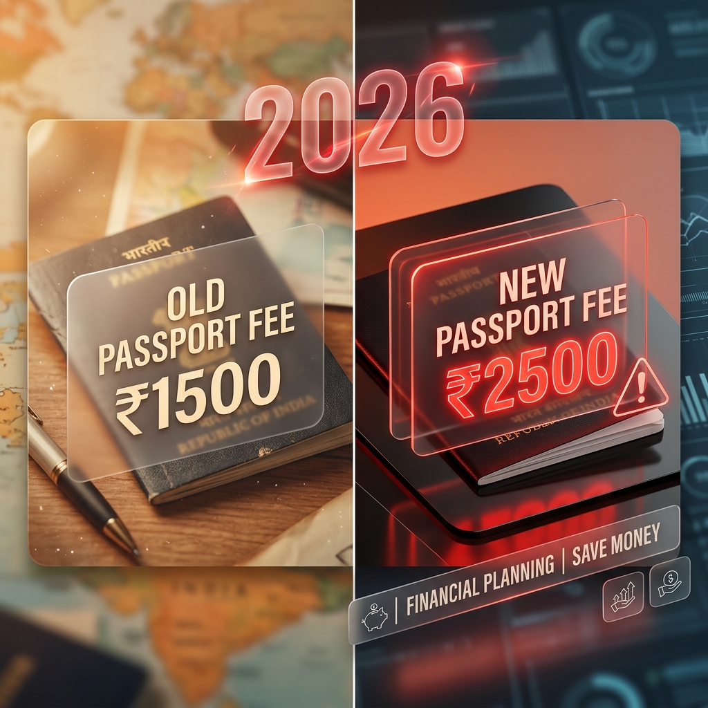 BIG UPDATE 🚨 Old vs New Passport Fees 2026 – Full Comparison (Save Money Tips Inside)