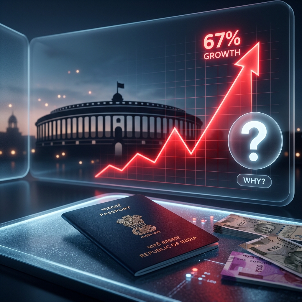 BIG UPDATE 🚨 67% Fee Hike! Why Passport Prices Suddenly Increased in India