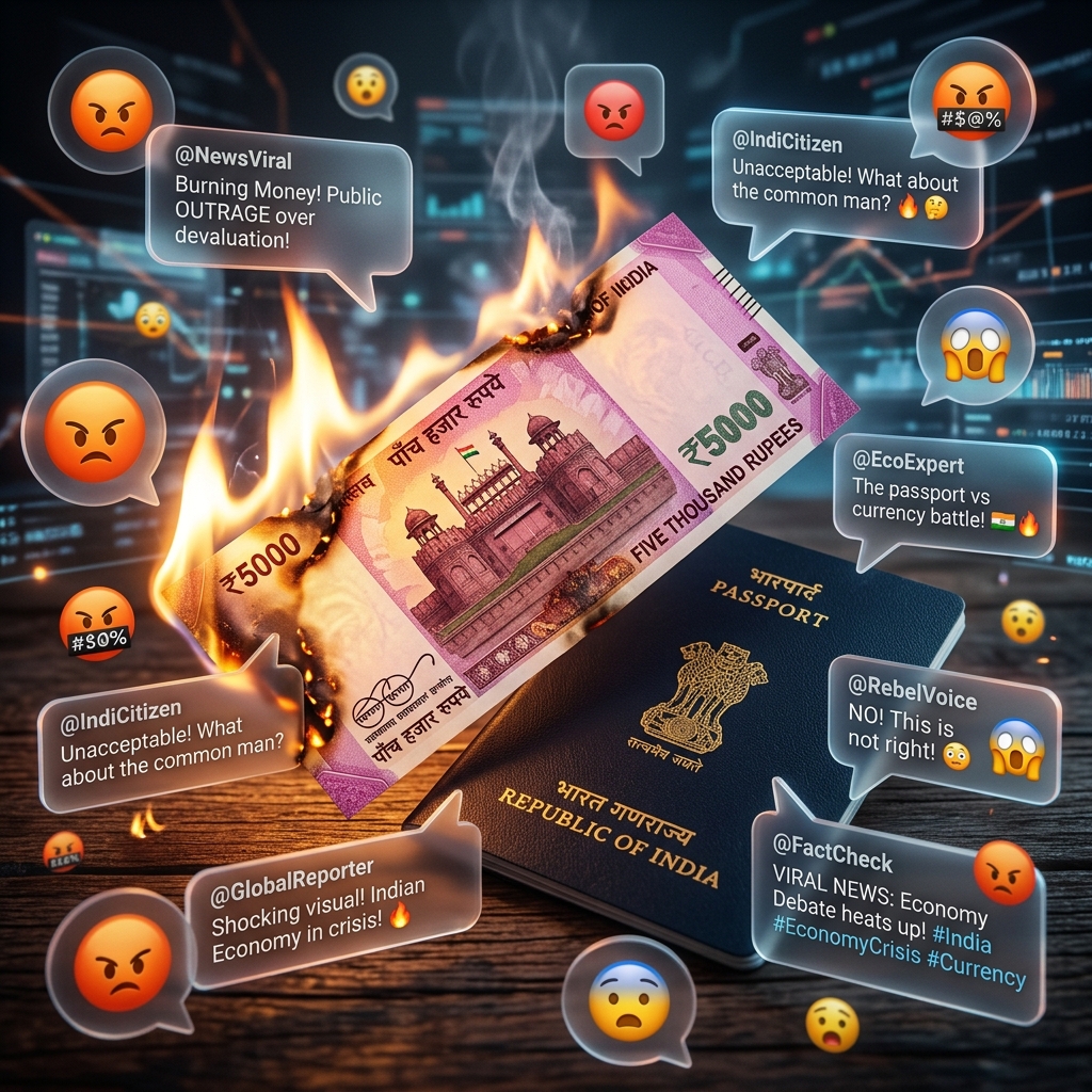 BIG UPDATE 🚨 ₹5000 for Tatkal Passport? Internet Reacts to New Price Hike