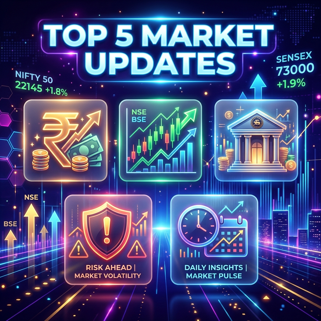 Top 5 Market Updates: RBI का NBFCs को तोहफा, IRFC OFS और SEBI की बड़ी कार्रवाई