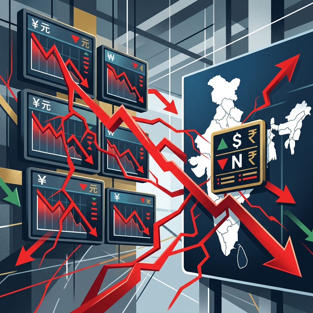 Hang Seng and Kospi Plunge 4%: Is the Asian Market Contagion Spreading to India?